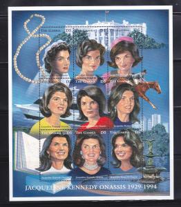 Gambia 1806 MNH Jackie Kennedy