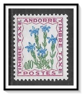 Andorra French #J47 Postage Due MNH