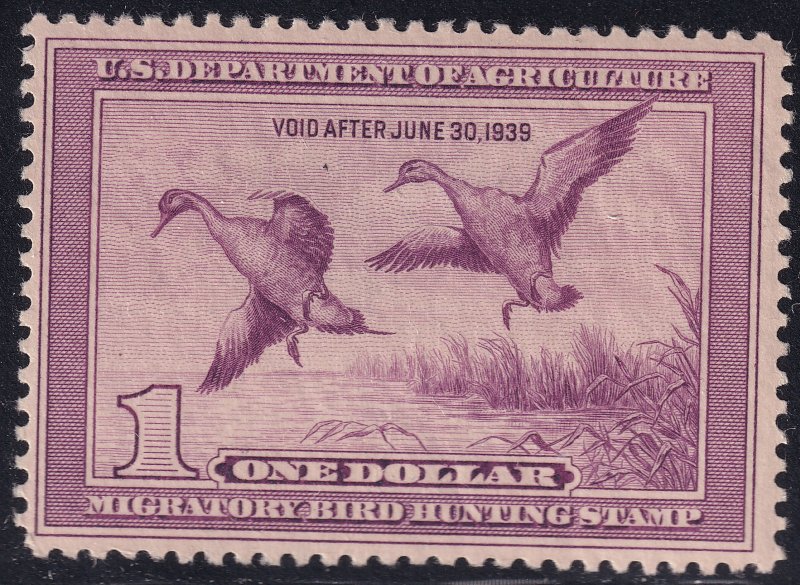 #RW5 Mint LH, F-VF (CV $200 - ID31276) - Joseph Luft