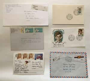 6 piece Spain and Portugal cover lot 1960s-1990s [L.512]