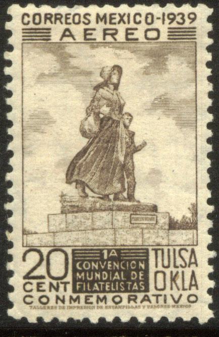 MEXICO C94 20c Tulsa World Philatelic Convention MNH (649)