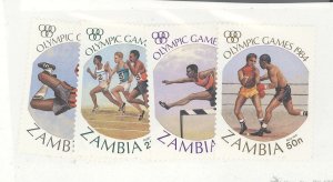 Zambia #304-7  Single (Complete Set) (Olympics)