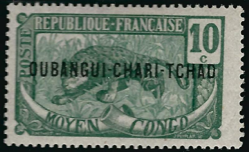 Ubangi-Shari Sc #7 F-VF MNH French Colonies are Hot!