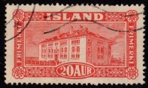 1925 Iceland Scott #- 145-148 10, 20, 35, 50 Aur Short Set/4 Used