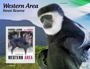 Sierra Leone - 2020 Western Area Forest Reserve - Souvenir Sheet - SRL200438b