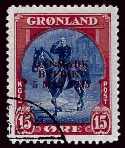 Greenland SC#23 Used VF SCV$110.00...!!