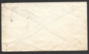 Doyle's_Stamps: Keene, NH, 1887 Postal History Mutual Aid Cover w/CDS