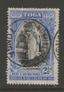 Tonga 1938 Sc 72 FU