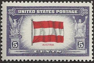 # 919 MINT NEVER HINGED AUSTRIA