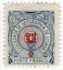 (I.B) Portugal Cinderella : Sociedade de Geographia de Lisboa (Porte Franco)