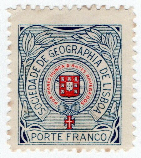 (I.B) Portugal Cinderella : Sociedade de Geographia de Lisboa (Porte Franco)