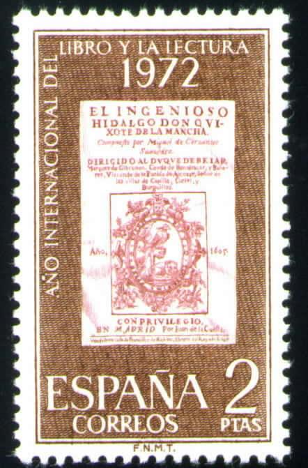 Spain Scott 1703 MNH** Quixote stamp  1972