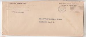 APO 825, ALBROOK FIELD, CANAL ZONE, 1947 War Department Free cover.