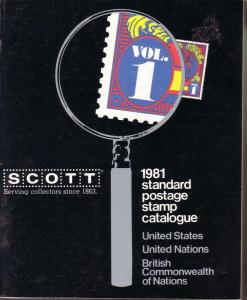 1981- Scott Standard Postage Stamp Catalogue- Vol.(1) 