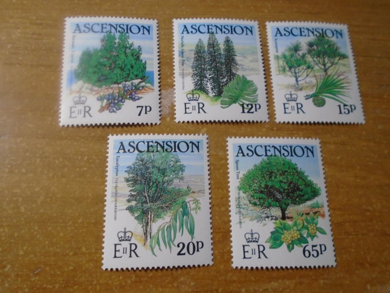 Ascension  #  363-67  MNH