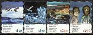 AAT - Postfris/MNH - Complete set Sidney Nolans Antarktis 2023