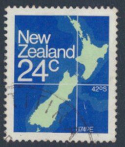 New Zealand SG 1261a perf 14½  x 14 Used  SC# 649a  1982 see scan