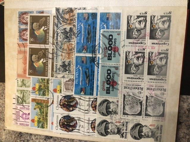 W.W Stamps In Stock Book + Some VERY OLD U.S Might Find Some Gems