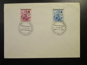 Bohemia Moravia 1942 Semi Postal Series FDC? - Z6518