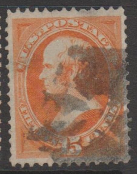 U.S. Scott #152 Webster Stamp - Used Single - IND