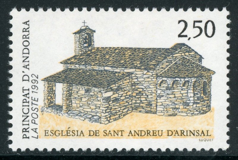 French Colony 1992 Andorra Church of St Andrew Sc #413 MNH H265 ⭐⭐