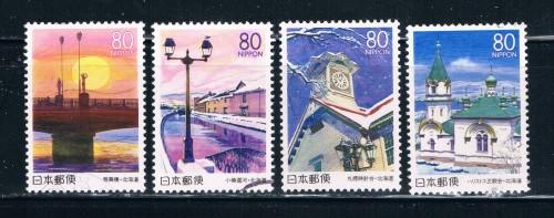 Japan Prefecture Used Set Z384-87 Snow World (JZ097)