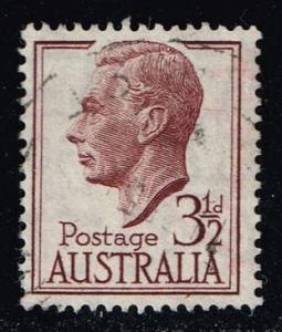 Australia #236 King George VI; Used at Wholesale