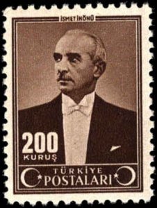 Turkey #896-915, Complete Set(20), 1943, Never Hinged