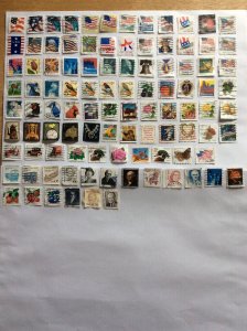 USA 100 stamps - Lot G