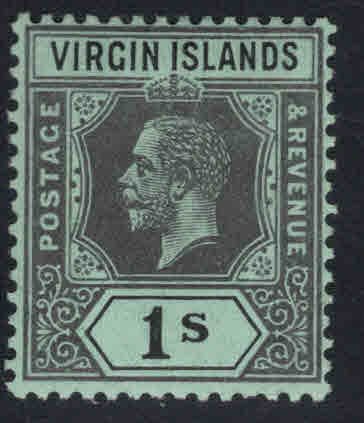 Virgin Islands  Scott 44 MH* KGV wmk 3, die 1