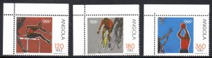 ANGOLA 842-5 MNH SCV $3.80 BIN $2.30 SPORTS