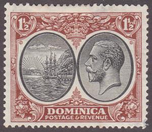 Dominica 69 Seal of the Colony + KGV 1933