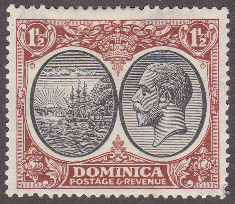 Dominica 69 Seal of the Colony + KGV 1933