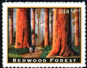 SC# 4378 - ($4.95) - American Landmarks - Redwood Forest - MNH Single