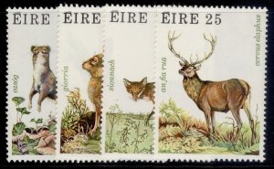 IRELAND QEII SG461-464, 1980 wildlife set, NH MINT.