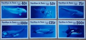 1996 Sea Mammals MNH Stamps from Benin