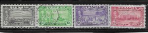 Bahamas #132-136 George Vl (MLH)  CV$2.45