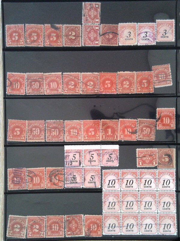 Small Collection Postage Due Lot