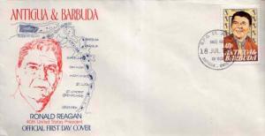 Antigua, First Day Cover, Americana