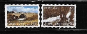 Cyprus 2001 Europa Bridge River MNH A459