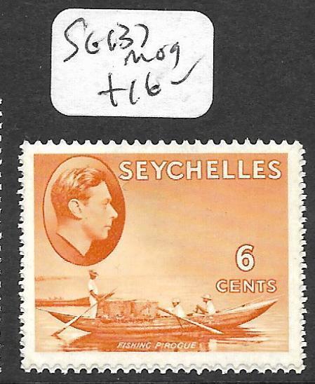 SEYCHELLES  (PP2009B) KGVI  6C BOAT SG 137   MOG