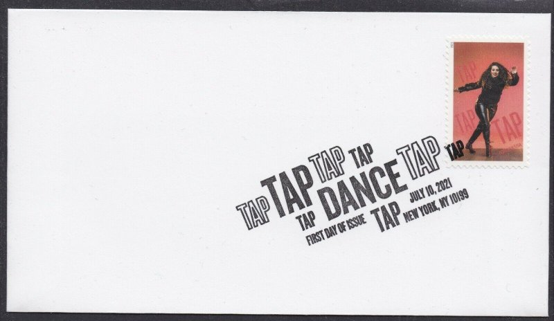 US 5609-5613 Tap Dance (set of 5) BWP FDC 2021