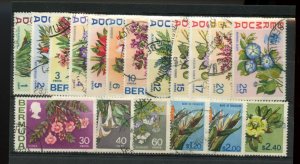 BEMUDA (1970-1976), 18 different used Cat $34, stamp