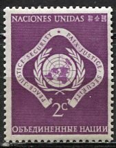 United Nations N.Y.; 1951: Sc. # 3: MNH Single Stamp