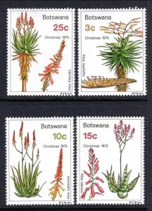 Botswana 143-146 Flowers MNH VF