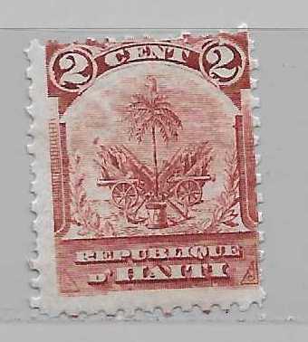 Haiti 47 2c Arms single MLH