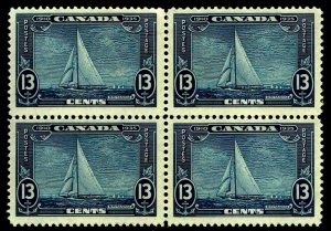 1935 Canada #216 Royal Yacht Britannia Block of 4 - OGNH - VF - $64.00 (E#3016)