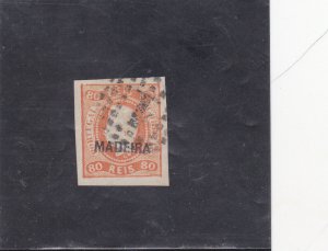 MADEIRA D. LUIS I 80 R. (1868)  used