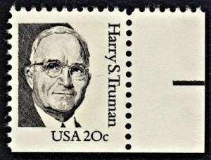 US 1862 MNH VF 20 Cent Harry S. Truman 33rd US President