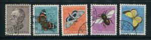 Switzerland #B196-200 Used